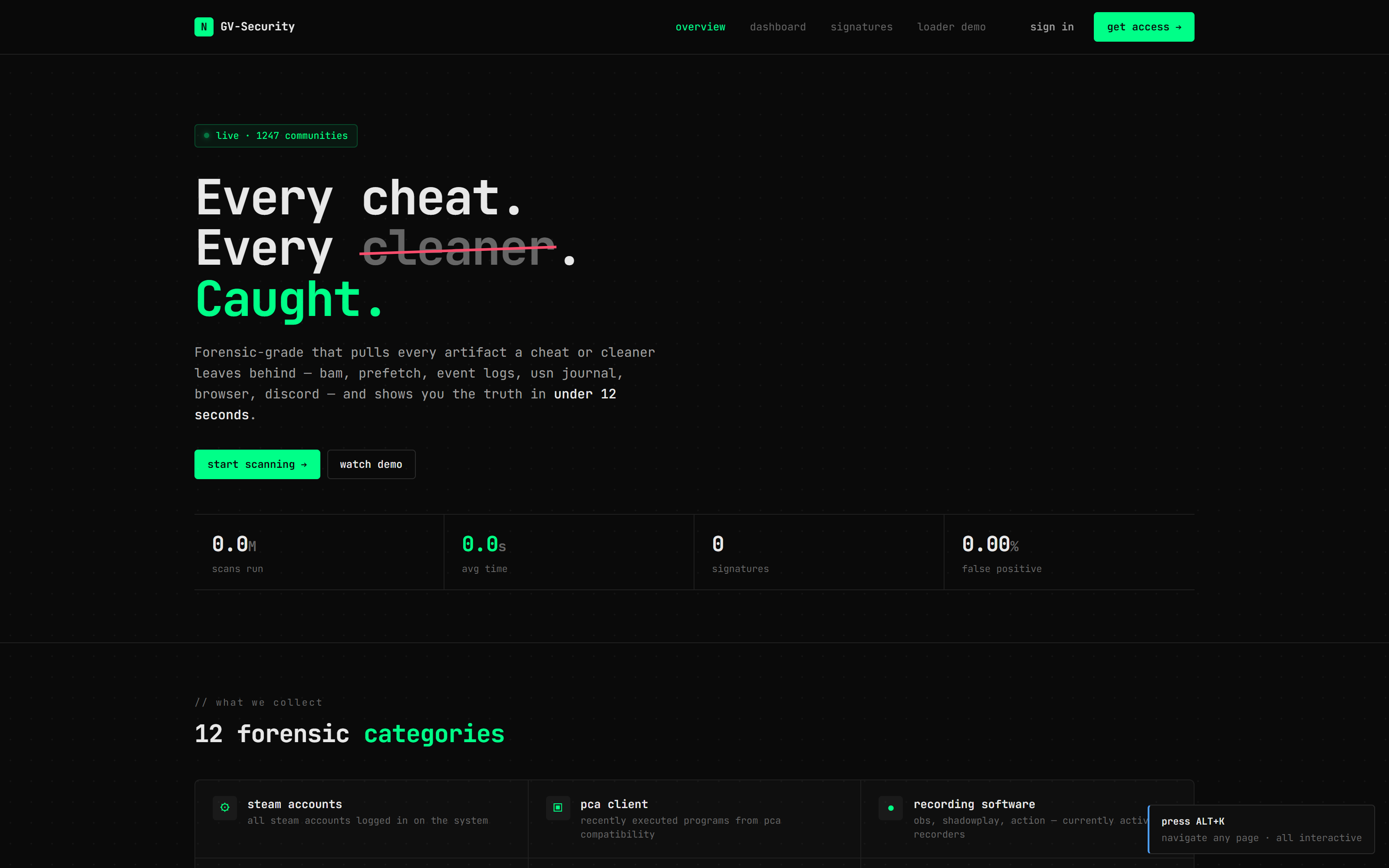 GV Security Scanner